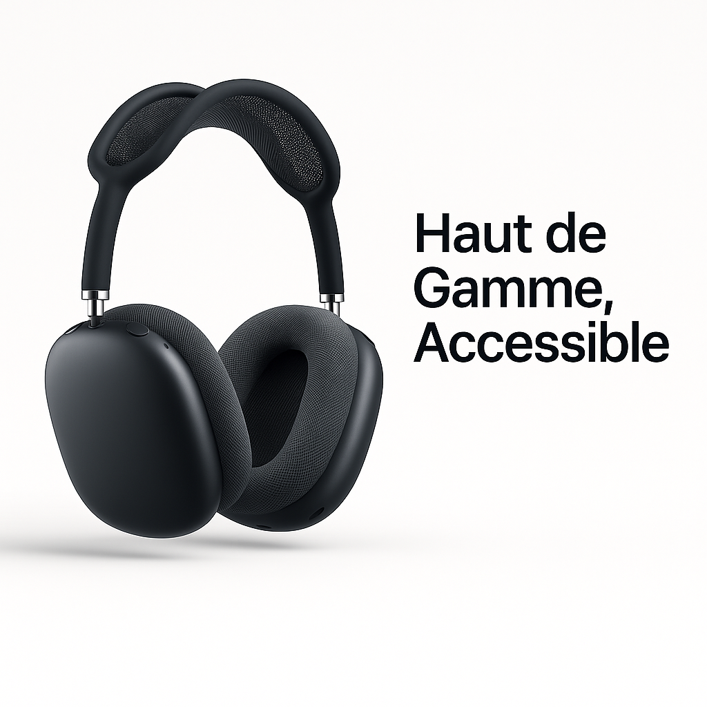 Casque Lyvora AeroMax™ noir avec slogan
Haut de Gamme, Accessible
